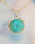 GP417 | 10mm Turquoise Galileo Pendant