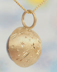 GP425 | 13mm Bi-color Tourmaline Galileo Pendant