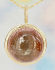 GP425 | 13mm Bi-color Tourmaline Galileo Pendant