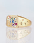 Celestial Ring | Cut Corner | Rainbow