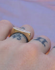 Tetris Oval Signet | Size 7.5