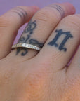 Step Cut Slice Ring