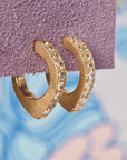 HD 101 | Moonstone Slice Earrings