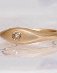 HD 110 | Mini Cushion Cut Diamond Astrid Ring