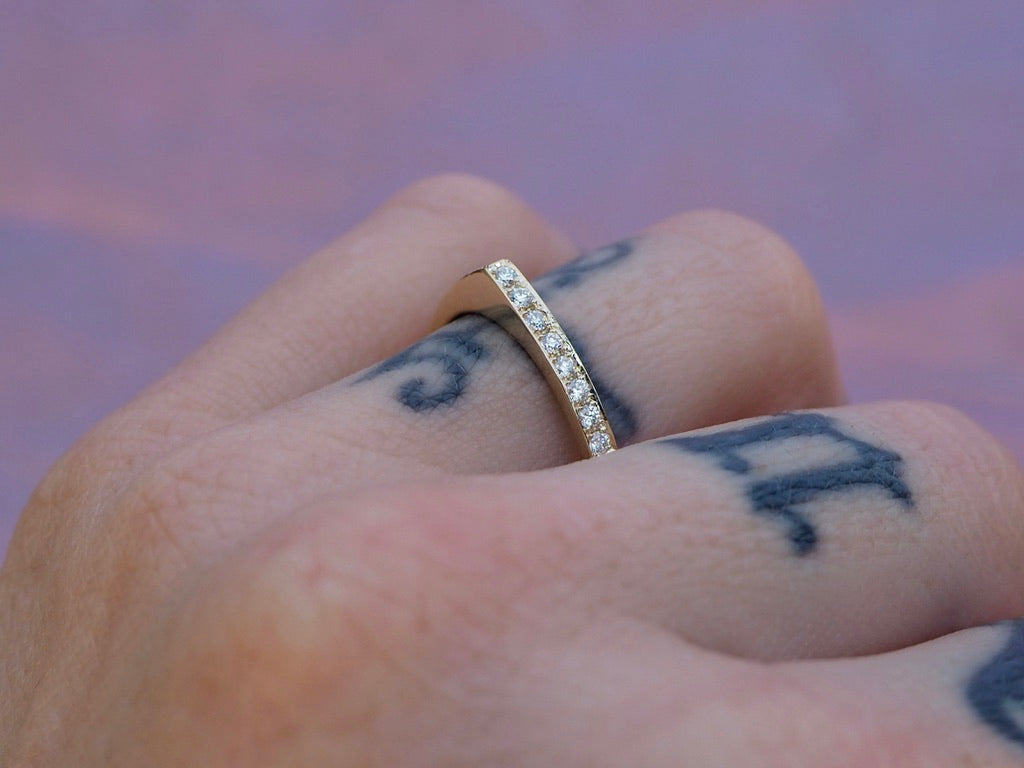 Pavé Slice Ring