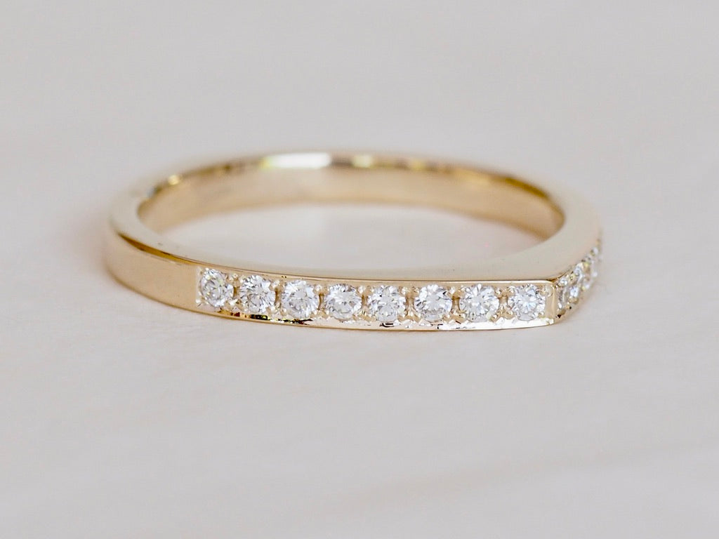 Pavé Slice Ring