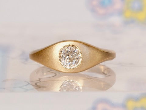 HD 109 | Old European Cut Diamond Astrid Ring