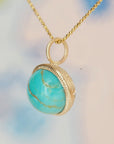 GP417 | 10mm Turquoise Galileo Pendant