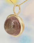 GP425 | 13mm Bi-color Tourmaline Galileo Pendant