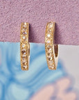 HD 101 | Moonstone Slice Earrings