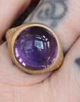 GR403 | 12mm Amethyst Galileo Ring