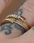 GR418 | Snake Ouroboros Ring