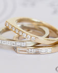 Step Cut Slice Ring