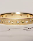 3mm Flat Celestial Band