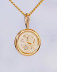 Celestial Coin Charm