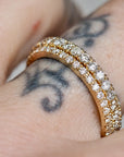 SS243 | 1.6mm Eternity Band | 14k Yellow Gold | size 7