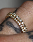 SS243 | 1.6mm Eternity Band | 14k Yellow Gold | size 7
