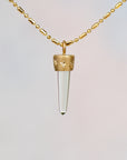 SS218 | Green Quartz Unicorn Horn