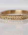 Snake | Engraved Slice Ring