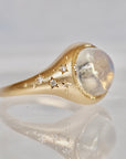 9mm Moonstone Galileo Ring