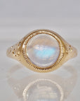 9mm Moonstone Galileo Ring