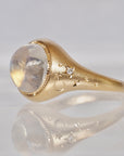 9mm Moonstone Galileo Ring