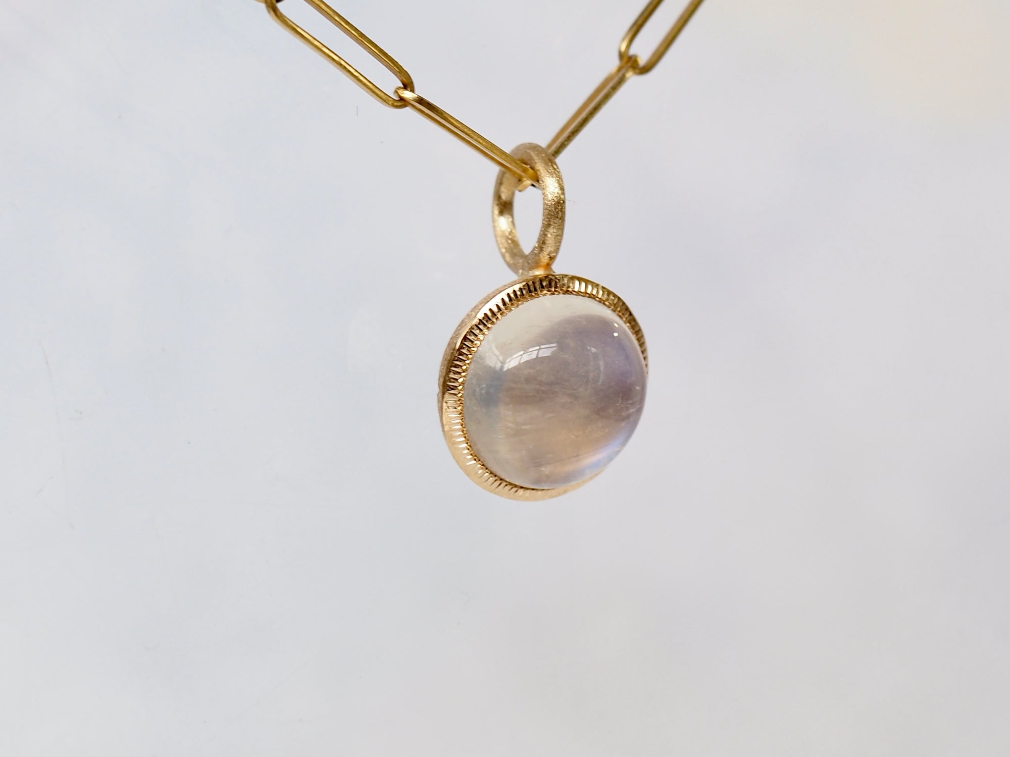 10mm Moonstone Galileo Pendant
