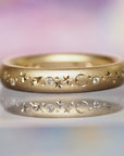 4mm Half Round Celestial Band
