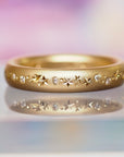 4mm Half Round Celestial Band