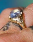 9mm Moonstone Galileo Ring