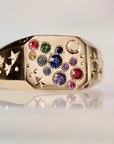 Celestial Ring | Cut Corner | Rainbow
