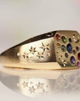 Celestial Ring | Cut Corner | Rainbow