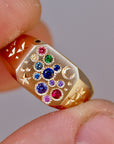 Celestial Ring | Cut Corner | Rainbow