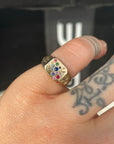 Celestial Ring | Cut Corner | Rainbow