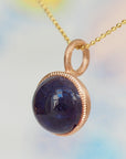 GP429 | 9mm Tanzanite | Rose Gold