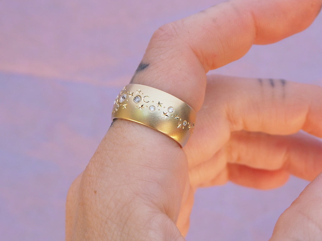 Rosecut Celestial Band | 10mm