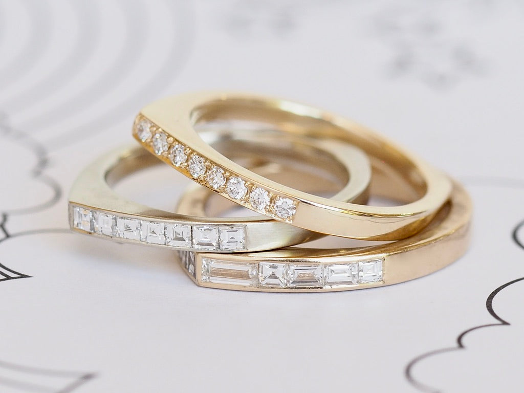 Step Cut Slice Ring