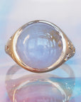 GR402 | 12mm Agate Galileo Ring