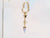 Unicorn Horn Dangle | Bi-color Sapphire | Moonstone | Iolite