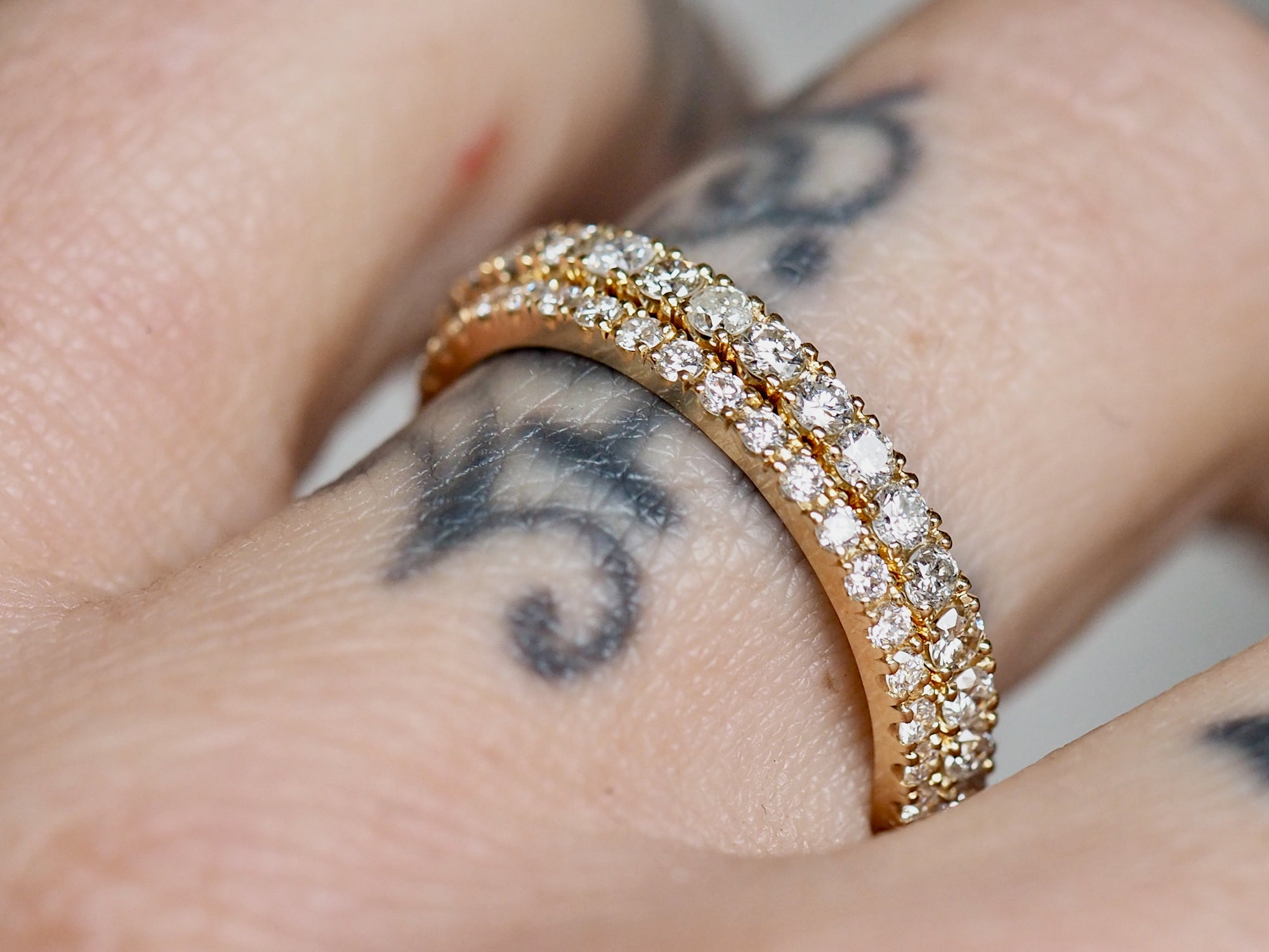 SS243 | 1.6mm Eternity Band | 14k Yellow Gold | size 7
