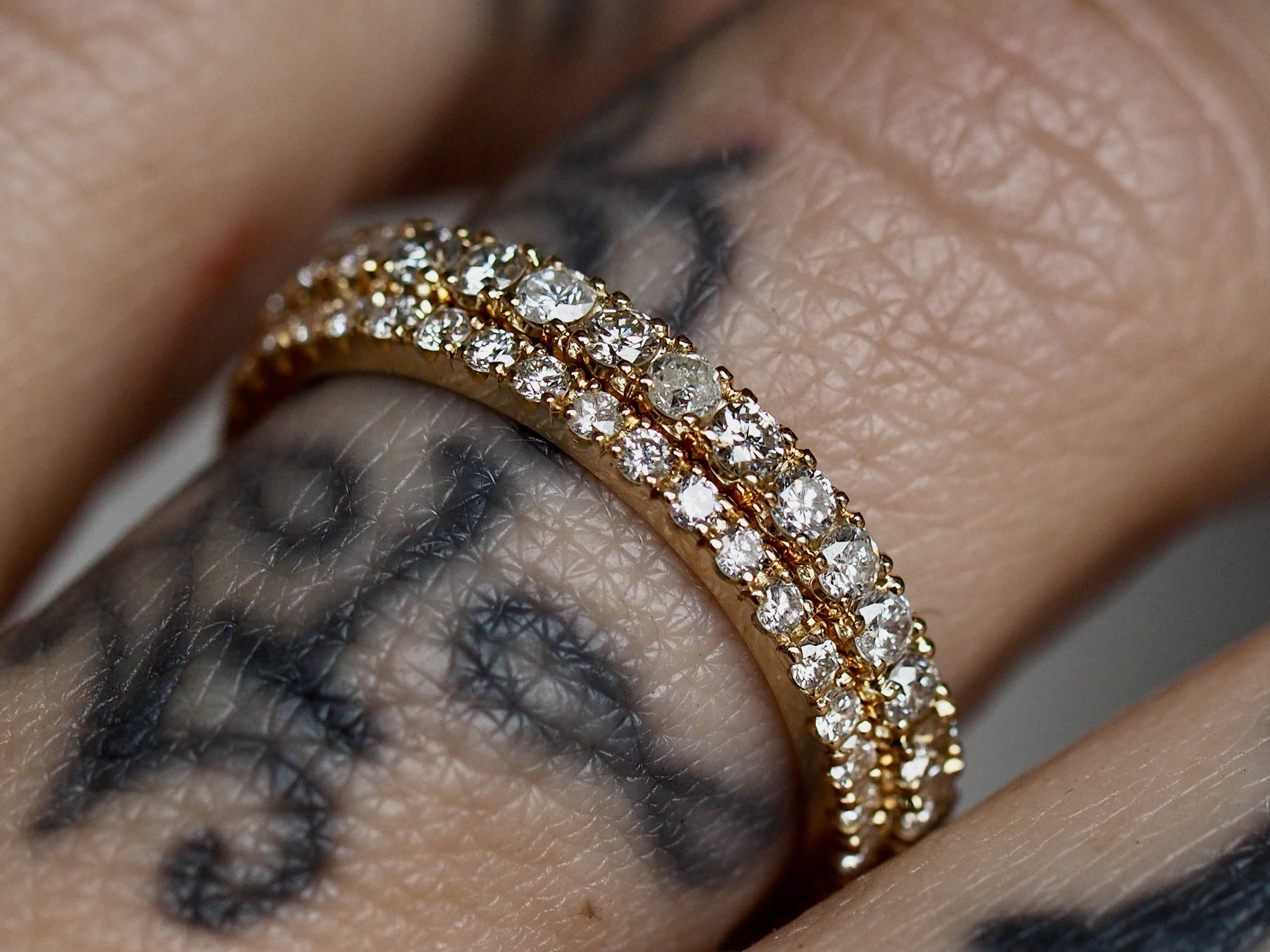 SS243 | 1.6mm Eternity Band | 14k Yellow Gold | size 7