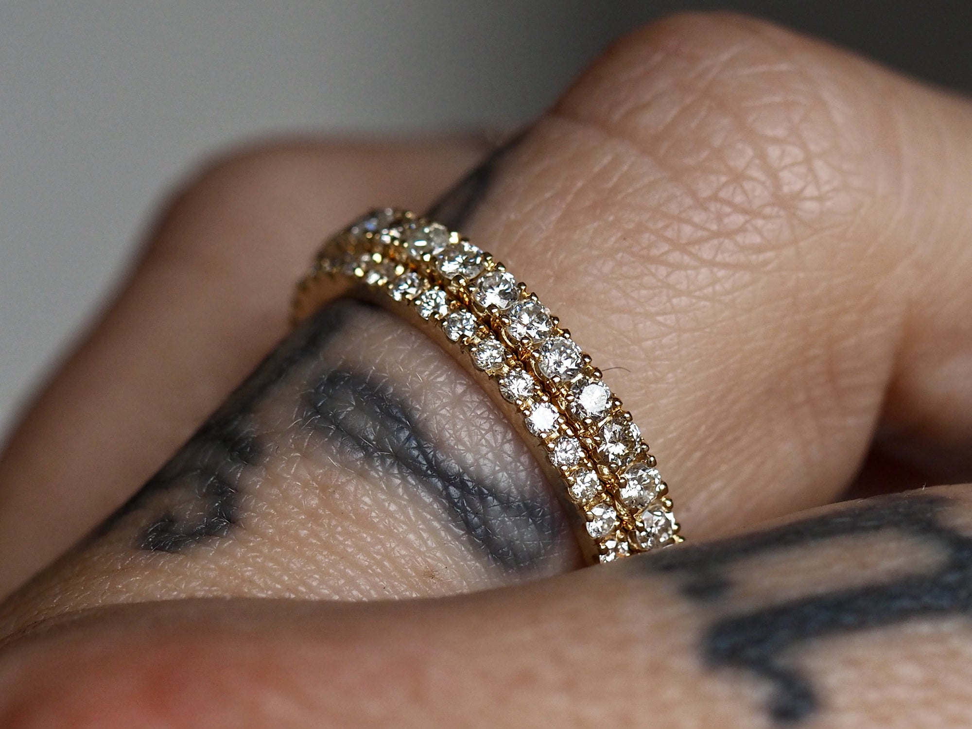 SS243 | 1.6mm Eternity Band | 14k Yellow Gold | size 7