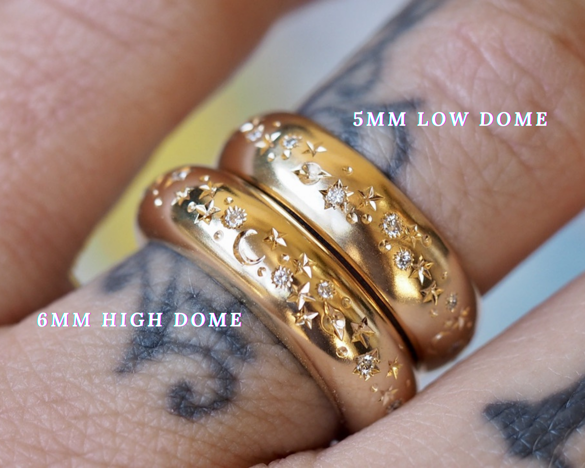 Low Dome Celestial Band | 5MM