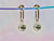 Shorty Galileo Paperclip Earrings | Swiss Blue Topaz